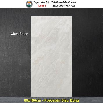 Gạch 80x160 Ấn Độ Glam Beige