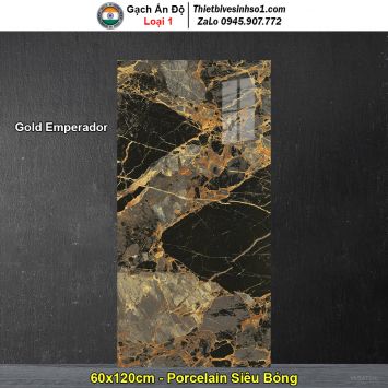 Gạch 60x120 Ấn Độ Gold Emperador