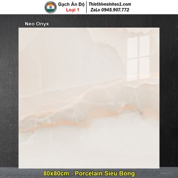 Gạch 80x80 Ấn Độ Neo Onyx
