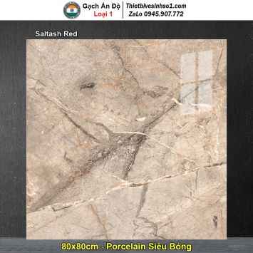 Gạch 80x80 Ấn Độ Saltash Red