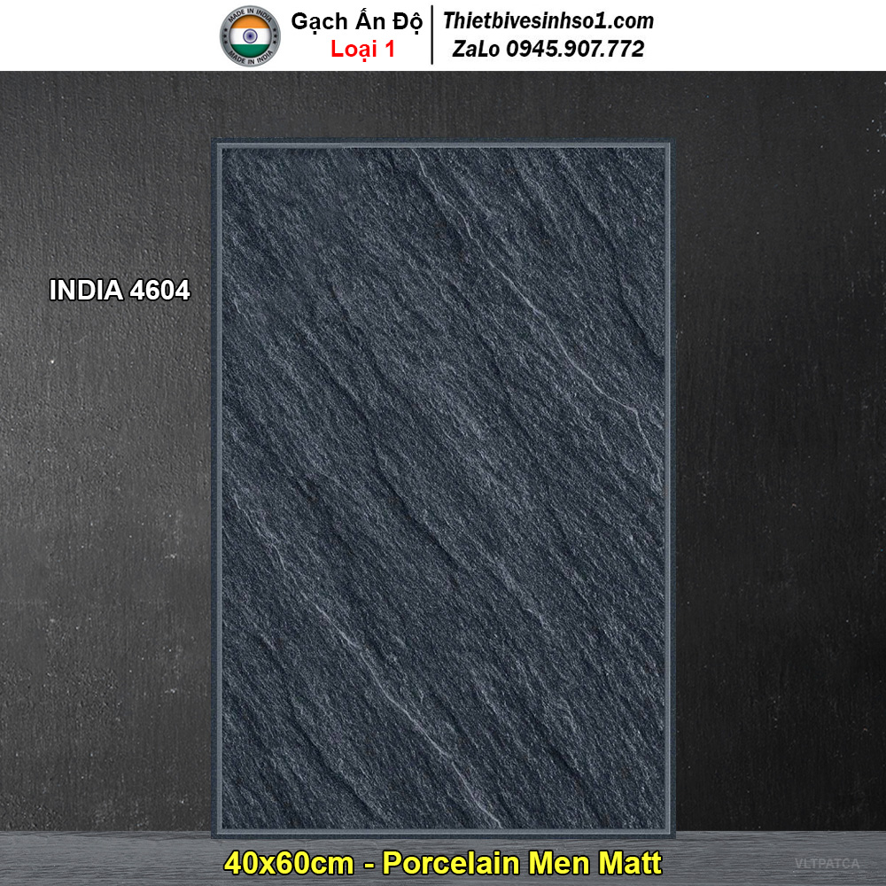 Gạch 40x60 Ấn Độ INDIA 4604 Vân Xi Măng