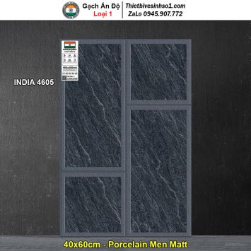 Gạch 40x60 Ấn Độ INDIA 4605 Lát Sân
