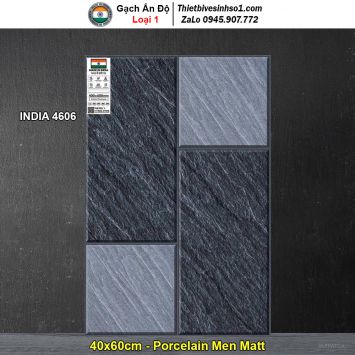 Gạch 40x60 Ấn Độ INDIA 4606 Lát Sân