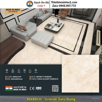 Gạch 80x80 Ấn Độ INDIA 819-2