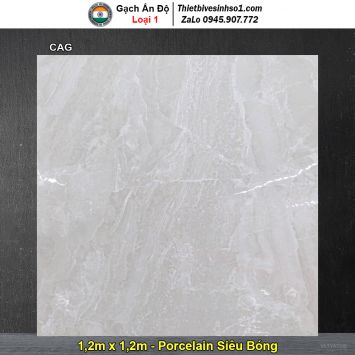 Gạch 1,2m x 1,2m Ấn Độ CAG Vân Đá