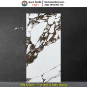 Gạch 60x120 Ấn Độ L.WHITE