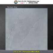 Gạch 1m x 1m Ấn Độ Norman Grey Vân Ghi