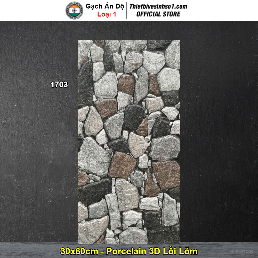 Gạch Ốp Trang Trí 30x60 Ấn Độ 1703 Gạch Ốp Trang Trí 30x60 Ấn Độ 1703