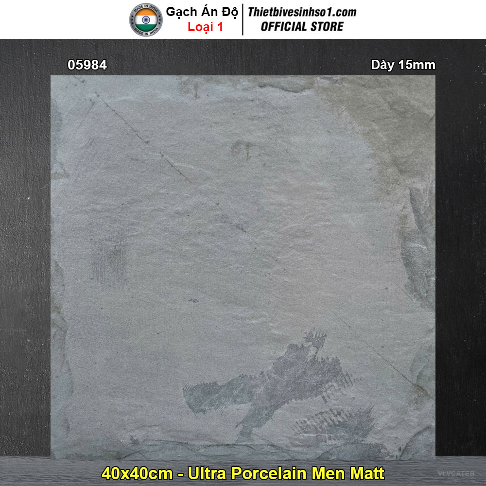 Gạch 40x40 Ấn Độ 05984 Lát Sân