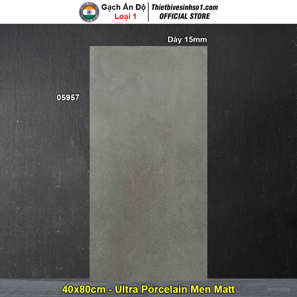 Gạch 40x80 Ấn Độ 05957 Lát Sân