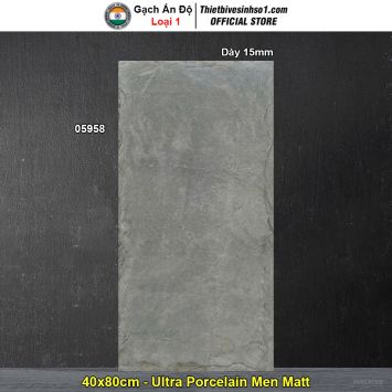 Gạch 40x80 Ấn Độ 05958 Lát Sân