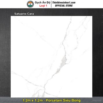 Gạch 1,2m x 1,2m Ấn Độ Satuario Cara