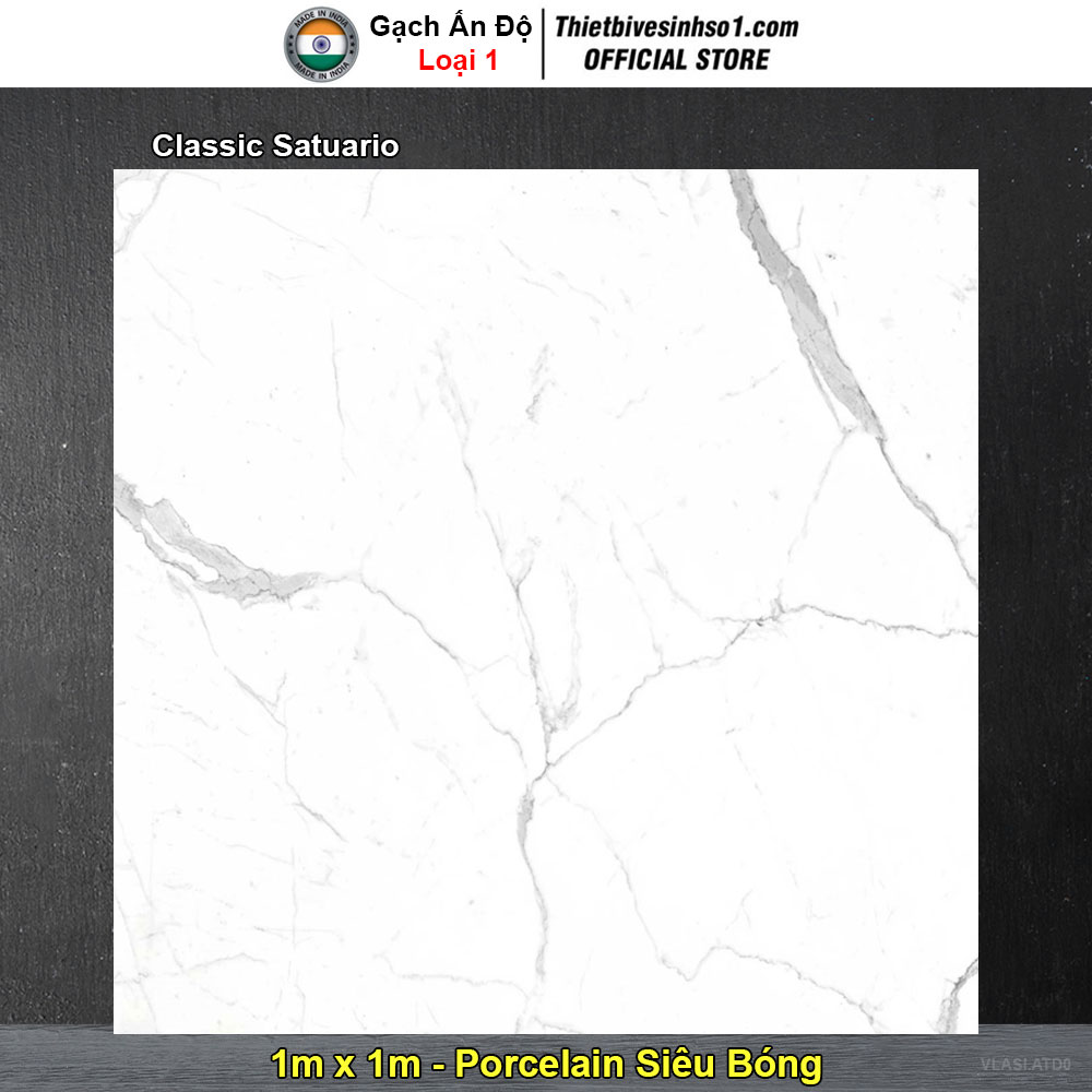 Gạch 1m x 1m Ấn Độ Classic Satuario