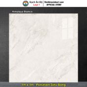 Gạch 1m x 1m Ấn Độ Himalaya Bianco