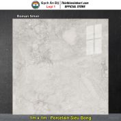 Gạch 1m x 1m Ấn Độ Roman Silver