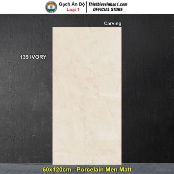 Gạch 60x120 Ấn Độ 139 IVORY