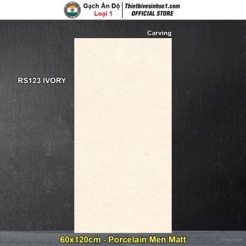 Gạch 60x120 Ấn Độ RS123 IVORY