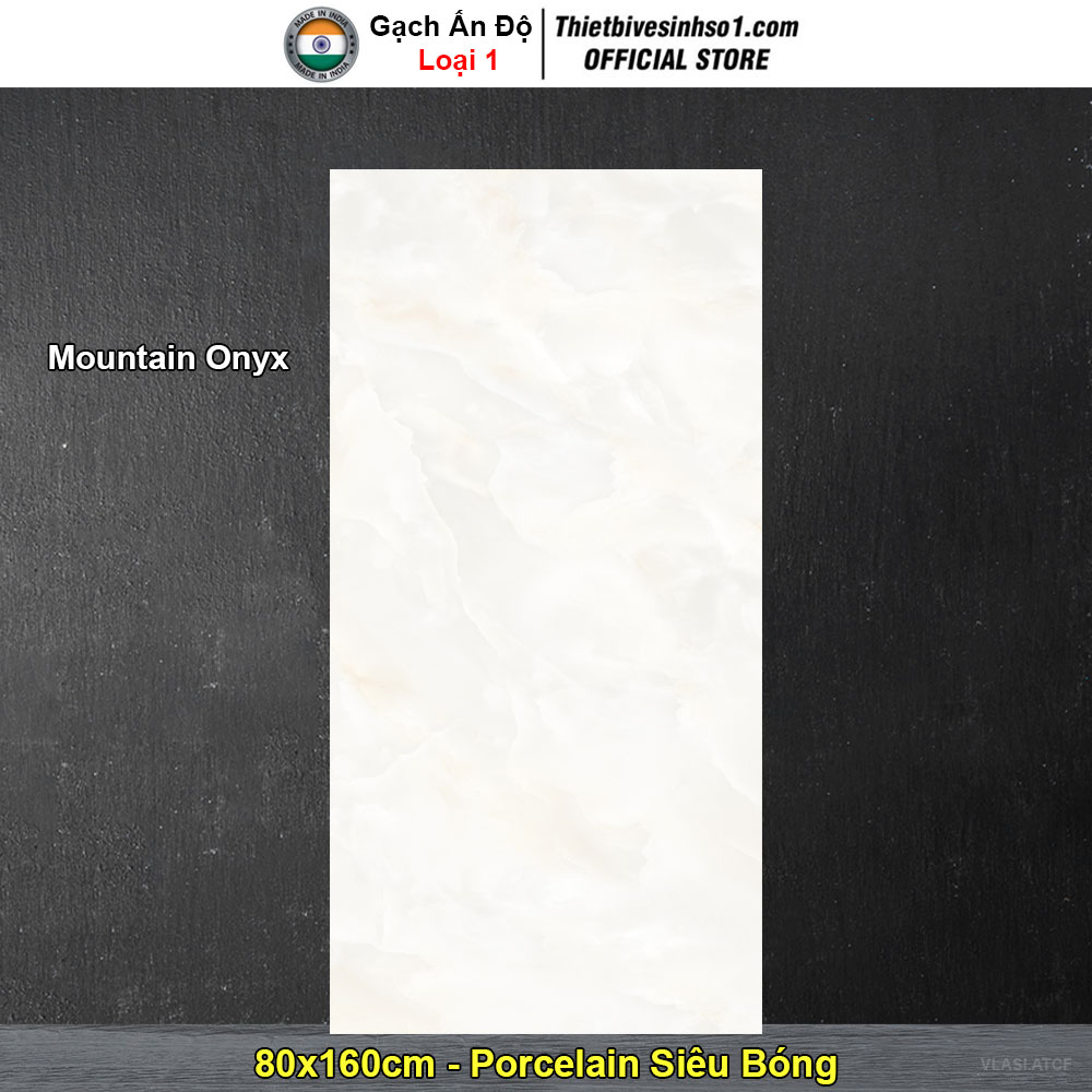Gạch 80x160 Ấn Độ Mountain Onyx