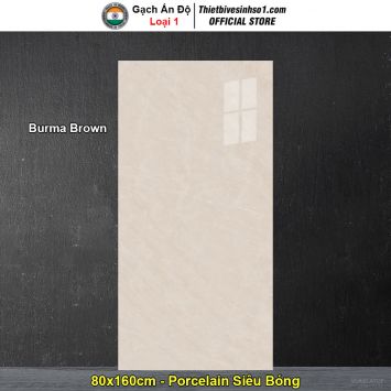 Gạch 80x160 Ấn Độ Burma Brown