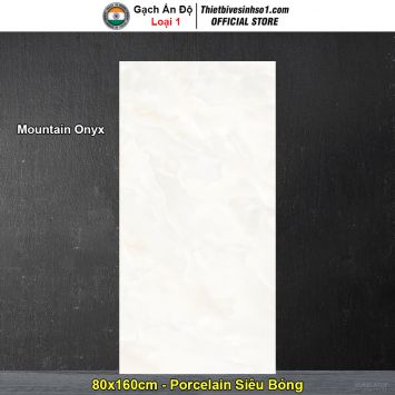 Gạch 80x160 Ấn Độ Mountain Onyx