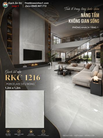 Gạch 1,2m x 1,2m Ấn Độ RKC-1216