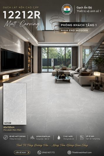 Gạch 60x120 Ấn Độ 12212R