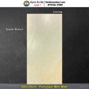 Gạch 60x120 Ấn Độ Spyder Bianco