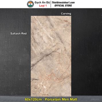 Gạch 60x120 Ấn Độ Saltash Red