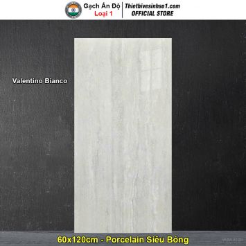 Gạch 60x120 Ấn Độ Valentino Bianco