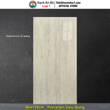 Gạch 60x120 Ấn Độ Valentino Crema