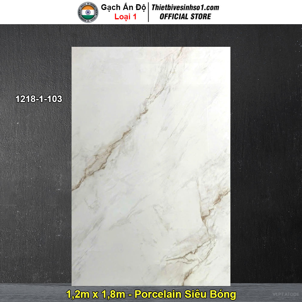 Gạch 1,2m x 1,8m Ấn Độ 1218-1-103
