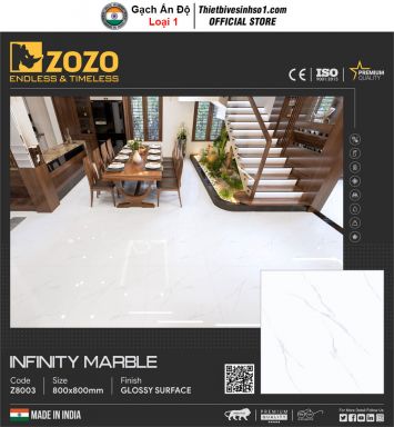Gạch 80x80 Ấn Độ Z8003