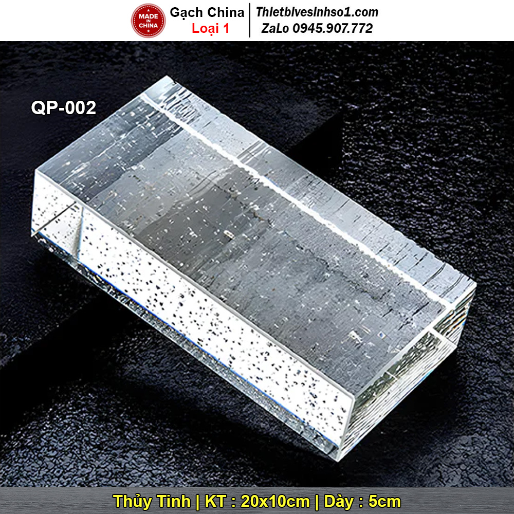 Gạch Kính Đặc 10x20 QP-002 Gạch Kính Đặc 10x20 QP-002