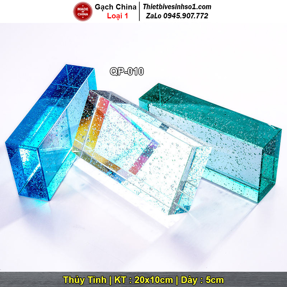 Gạch Kính Đặc 10x20 QP-010 Gạch Kính Đặc 10x20 QP-010