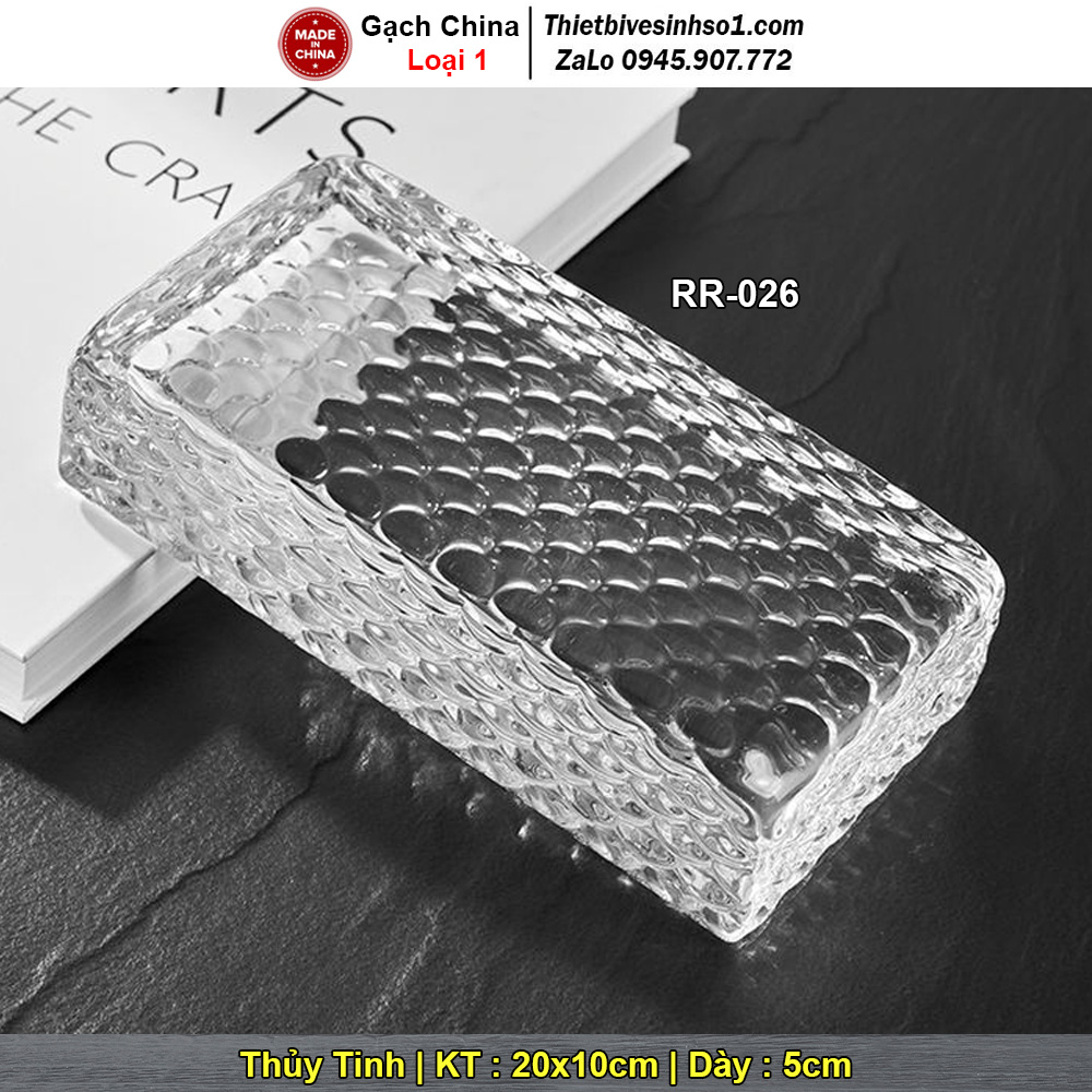 Gạch Kính Đặc 10x20 RR-026 Gạch Kính Đặc 10x20 RR-026