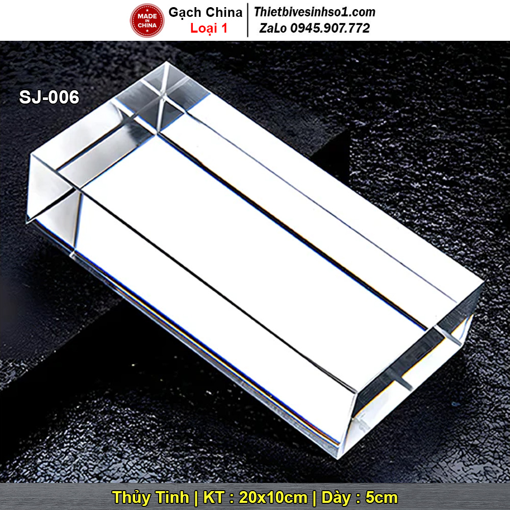 Gạch Kính Đặc 10x20 SJ-006 Gạch Kính Đặc 10x20 SJ-006