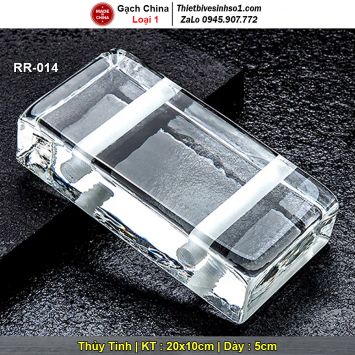 Gạch Kính Đặc Đục Lỗ 10x20 RR-014