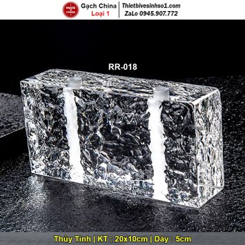 Gạch Kính Đặc Đục Lỗ 10x20 RR-018