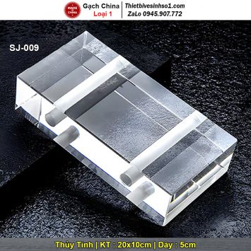 Gạch Kính Đặc Đục Lỗ 10x20 SJ-009