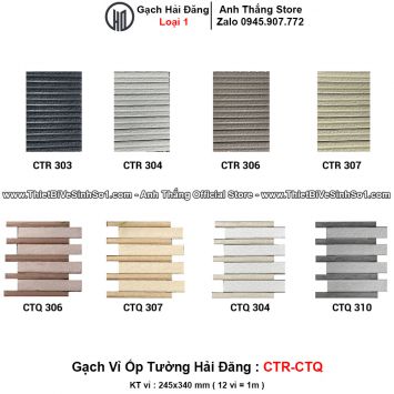 Gạch Vỉ Ốp Tường Hải Đăng CTR-CTQ