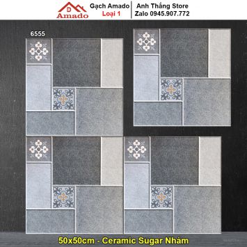 Gạch 50x50 Amado 6555 Lát Sân