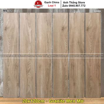 Gạch Giả Gỗ 20x120 Trung Quốc 01