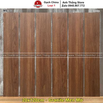 Gạch Giả Gỗ 20x120 Trung Quốc 03