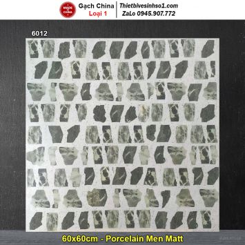 Gạch 60x60 Terrazzo Ô Giả Đá 6012