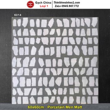 Gạch 60x60 Terrazzo Ô Giả Đá 6014