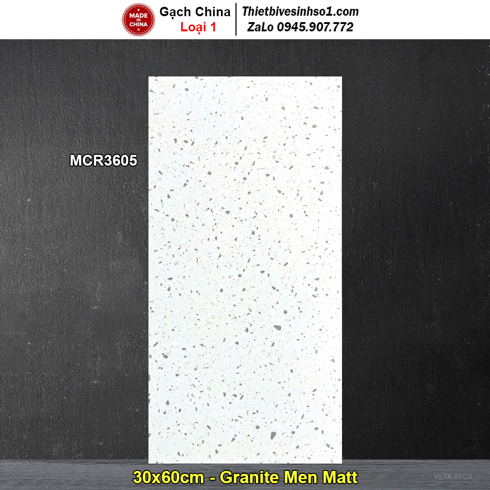 Gạch 30x60 Trung Quốc MCR3605 Terrazzo