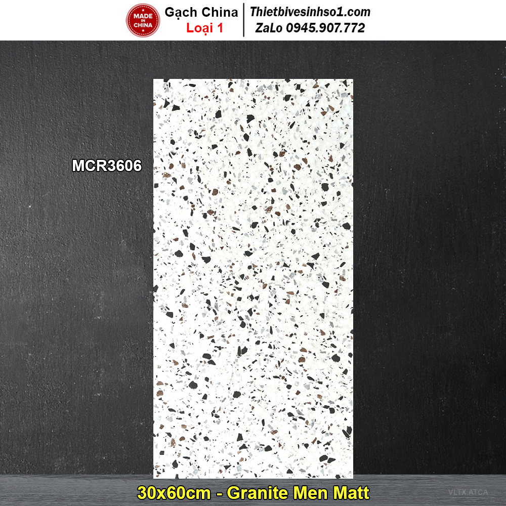 Gạch 30x60 Trung Quốc MCR3606 Terrazzo