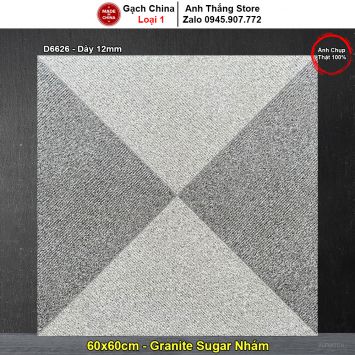 Gạch 60x60 Trung Quốc D6626 Lát Sân