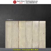 Gạch Thẻ 7,5x30 Giả Cổ Trang Trí Trung Quốc 7536G11