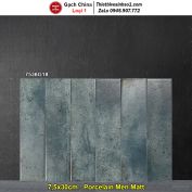 Gạch Thẻ 7,5x30 Giả Cổ Trang Trí Trung Quốc 7536G18